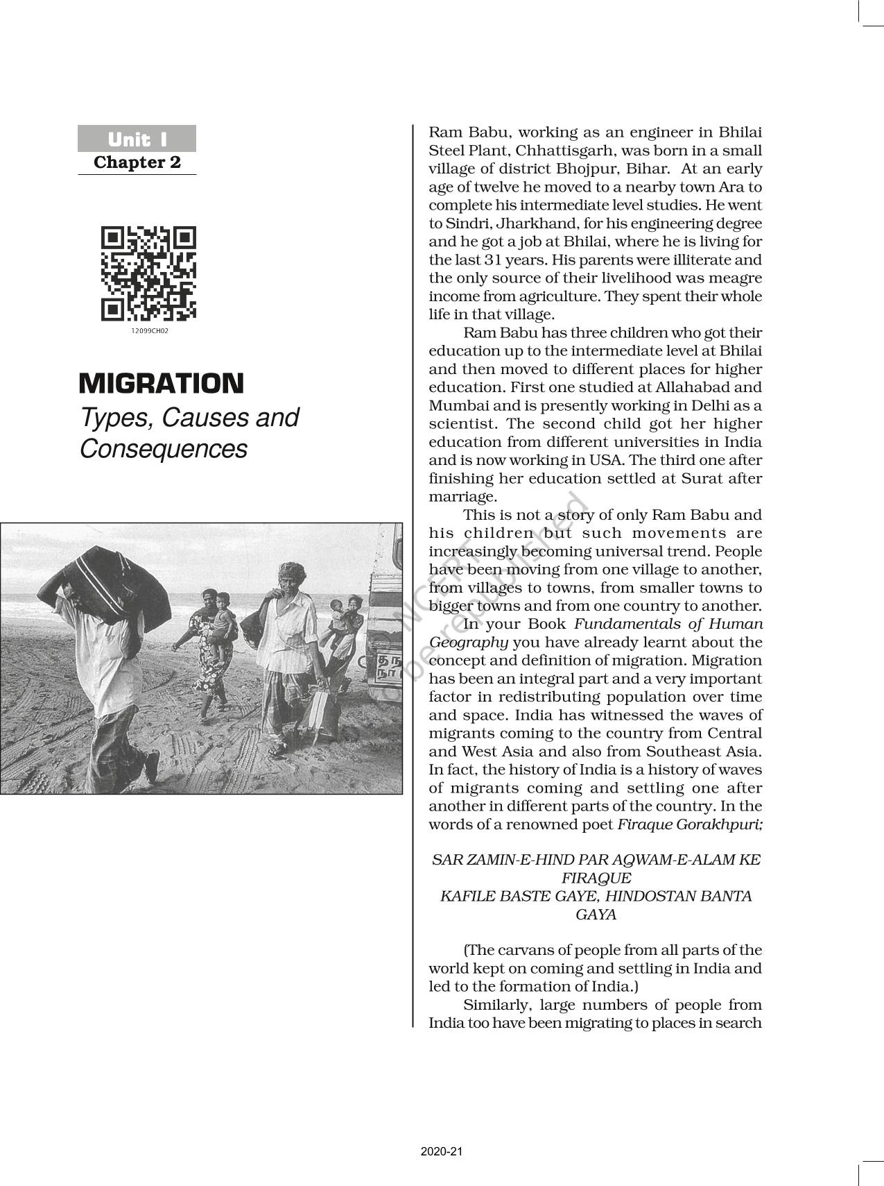 literature review on causes of migration